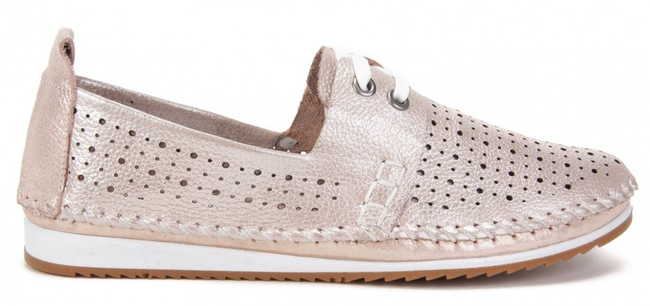 Półbuty Lanqier 42C613 Pink