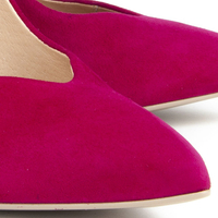 Pumps Hall 9174/1311 fuchsia velor