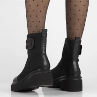 Artiker leather boots 55C0547 black