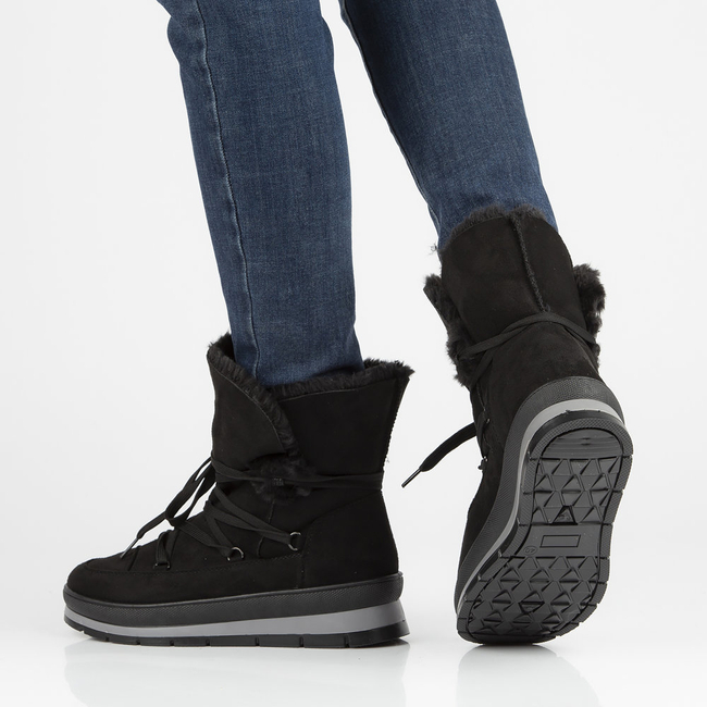 Śniegowce Filippo DBT3400/21 BK czarne