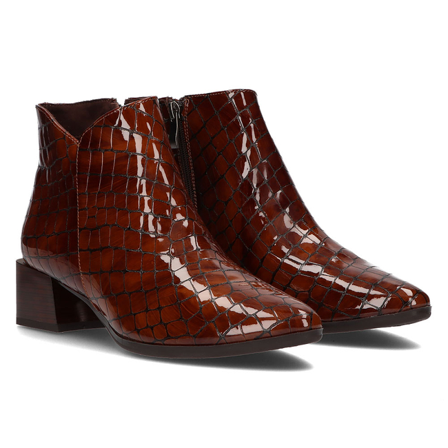 Leather ankle boots Filippo 5103 Brown