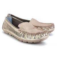 Loafers Lemar 10058 Krysztalki Zloto + Roma Zloto