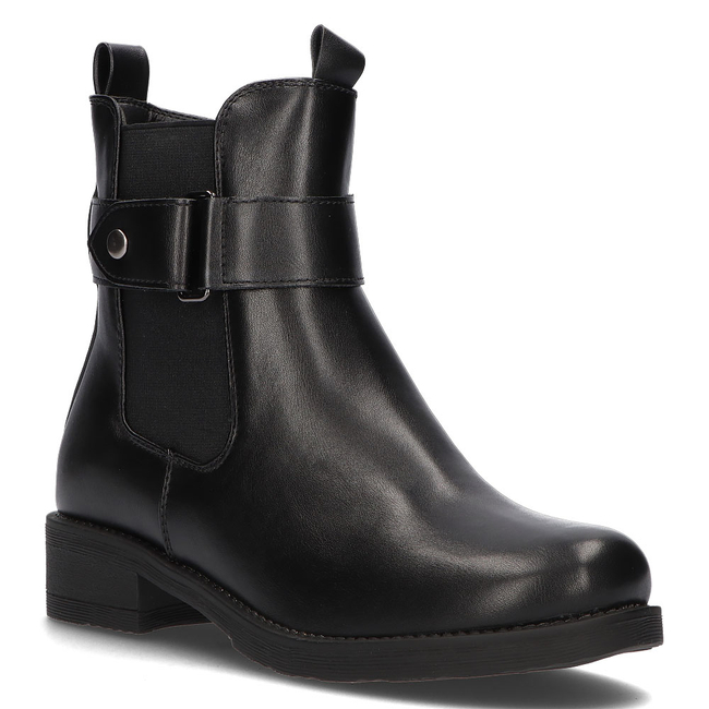 Botki Filippo DBT3011/21 BK czarne