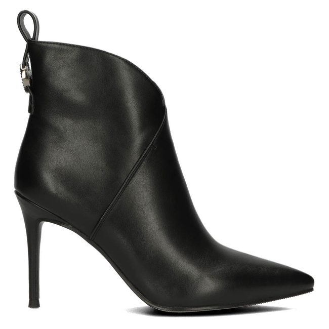 Botki na słupku Filippo DBT4071/22 BK czarne