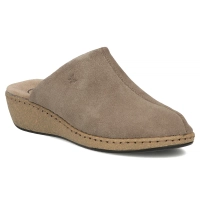 Skórzane klapki Filippo DK7567/26 TP taupe