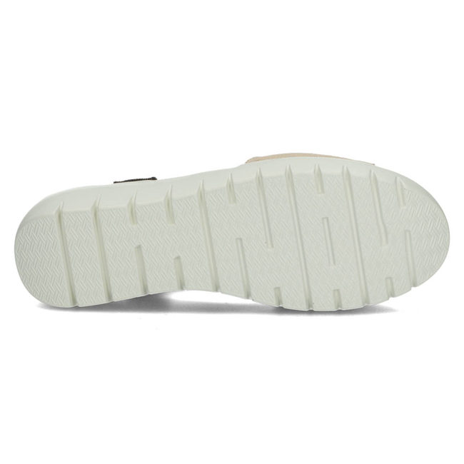 Skórzane sandały Filippo DS3501/22 GO BK złote