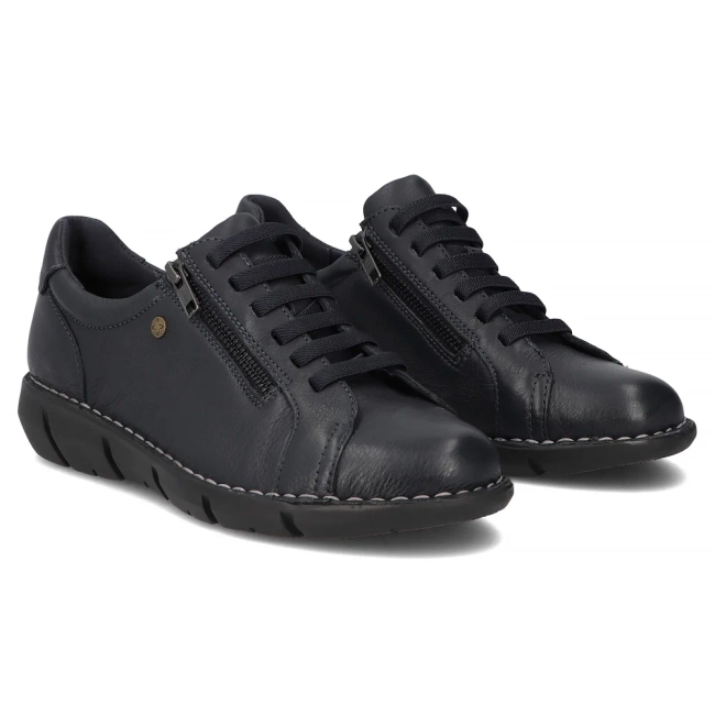 Leather shoes Maciejka P7238-17/00-1 navy