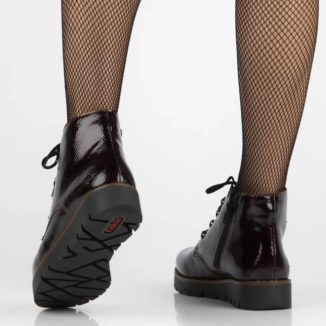 Ankle Boots Rieker 44902-35 maroon