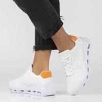 Sneakersy Rieker N5202-80 białe