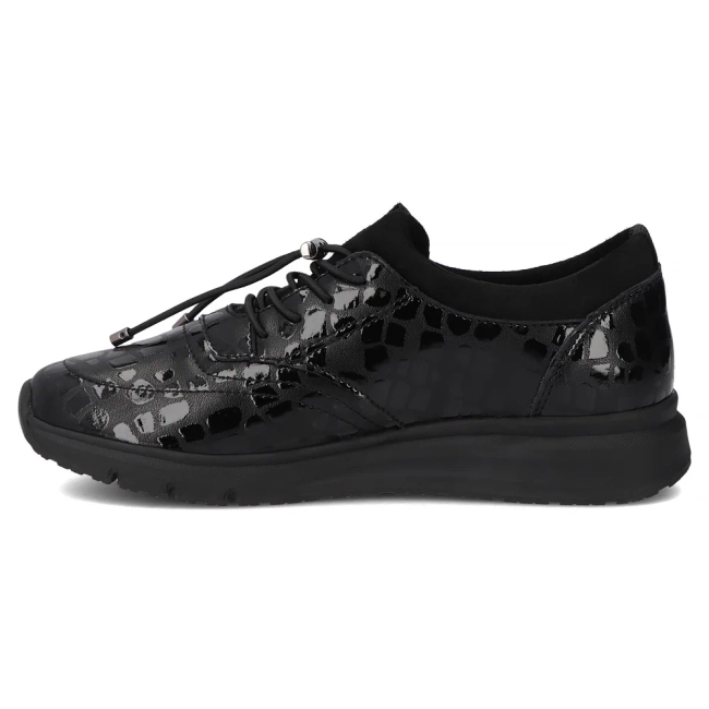 Leather shoes Filippo DP7117/25 BK black