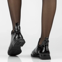Leather ankle boots Filippo DBT4763/26 BK CR black