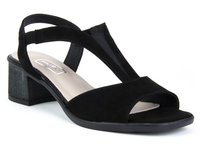Sandals Filippo 1455 Black Suede