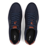 Skórzane półbuty Filippo MP2398/21 NV granatowe