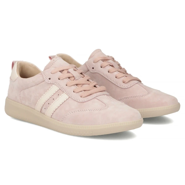 Leather sneakers Filippo DP7508/26 LT GE light pink