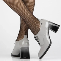 Leather shoes Filippo DP6315/24 GR grey