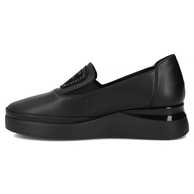 Leather shoes Filippo DP7396/25 BK black