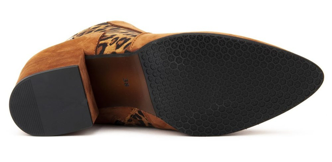 Botki Filippo 60240 S. Brąz + Pantera