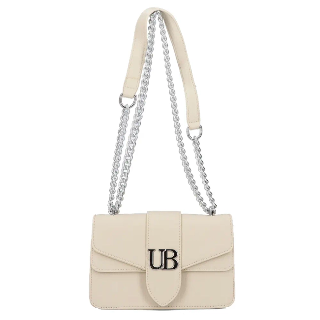 Beige shoulder bag luxe