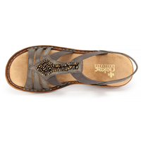 Sandały Rieker 60841-45 Grey