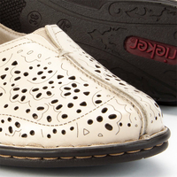 Shoes RIEKER 48451-80 white comb 8023607