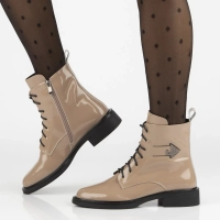 Leather ankle boots Filippo DBT7315/25 BE beige