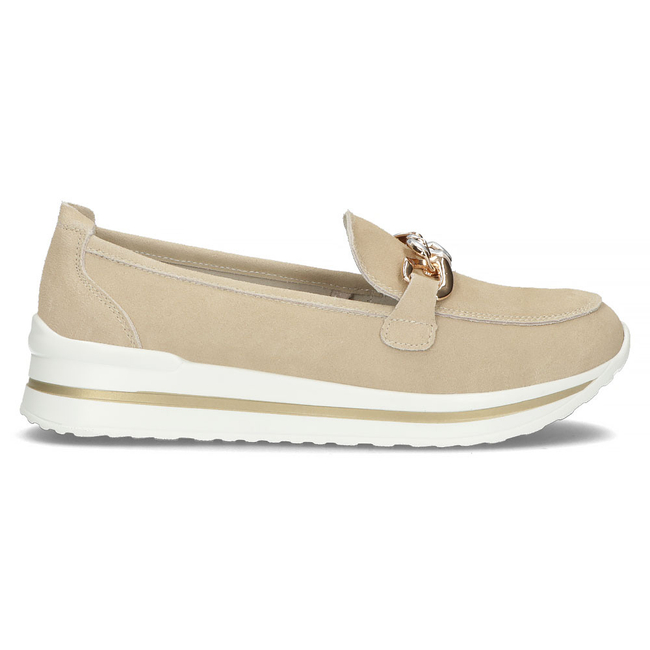 Leather shoes Filippo DP3555/22 BE beige