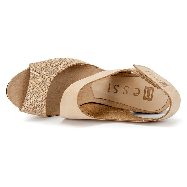 Sandals Nessi 42103 Beige 114 + Beige Cobra