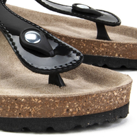 Japonki Marco Tozzi 2-27400-22 018 Black Patent