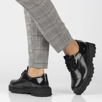 Leather shoes Filippo DP4179/22 BK black