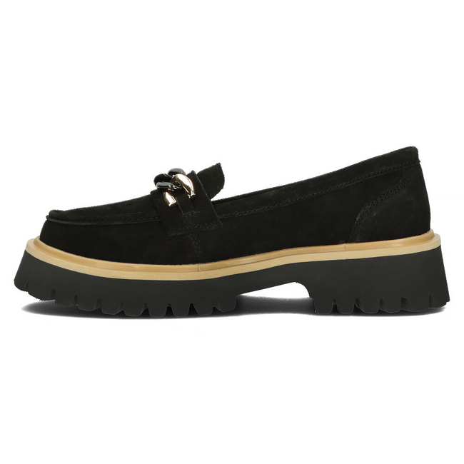 Leather shoes Filippo DP4589/23 BK black