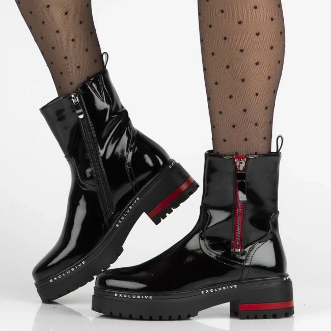 Ankle boots Filippo DBT7468/25 BK black