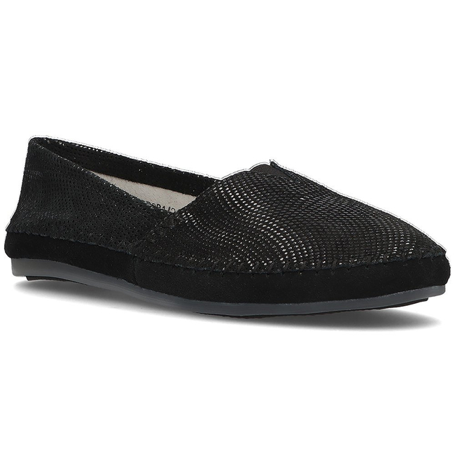Leather shoes Filippo DP031/22 BK black