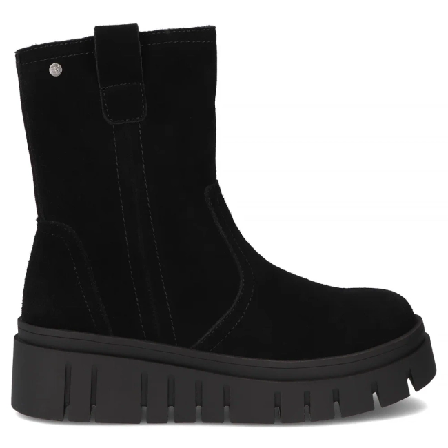 Leather ankle boots Filippo DBT7262/25 BK black