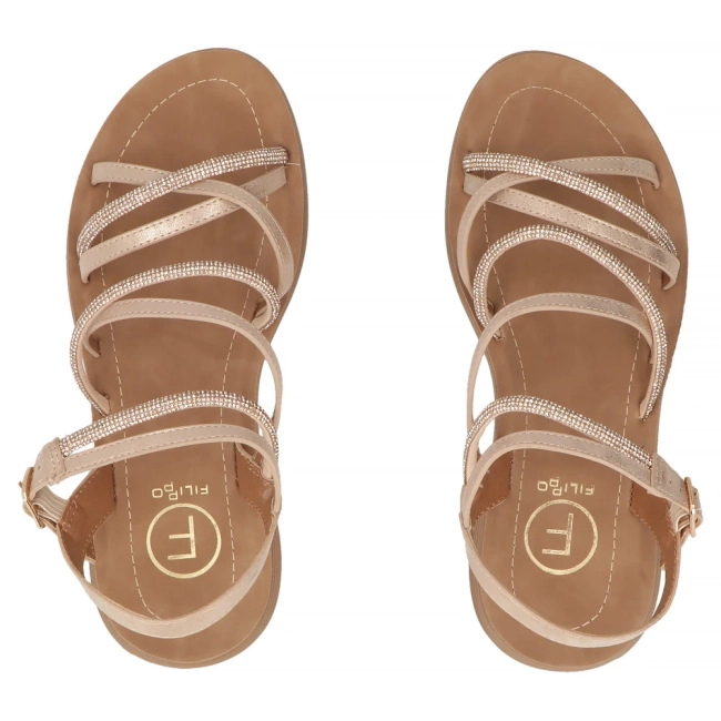 Sandals Filippo DS7908/26 GO gold