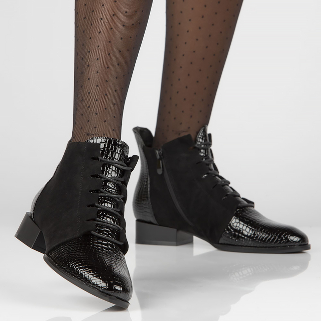 Botki Filippo DBT3034/22 BK czarne