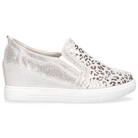 Leather shoes Filippo DP1349/20 SI silver