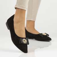 Leather shoes Filippo DP3683/22 BK black