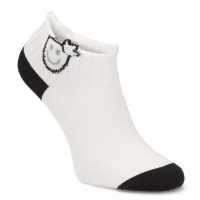 Skarpety damskie 2512-1 buźka białe