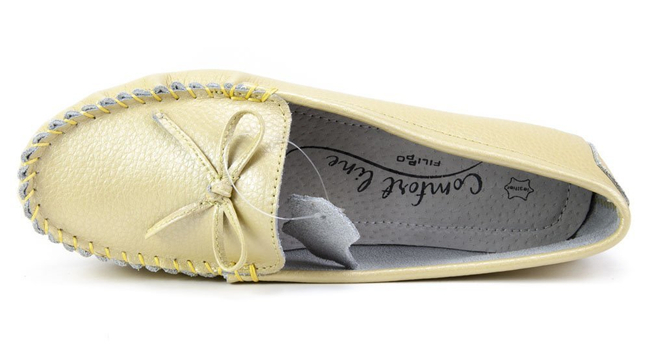 Mokasyny Filippo DP004/19 YL yellow