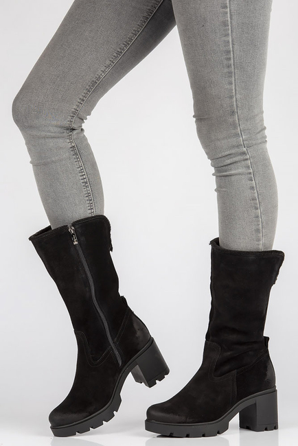 Leather boots Filippo 70115 black