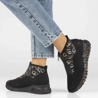 Sneakersy Rieker M4953-00 czarne