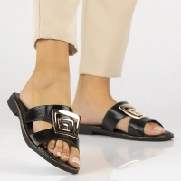 Slippers Filippo DK3703/24 BK black