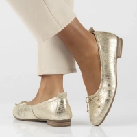 Leather shoes Filippo DP6249/24 GO gold