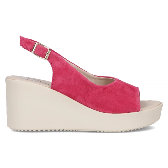 Leather sandals Filippo DS6204/24 FH pink