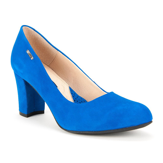 Czółenka LIBERO 8030 155 Niebieskie