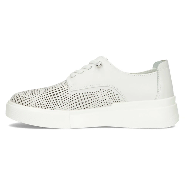 Leather shoes Filippo DP4405/24 WH white