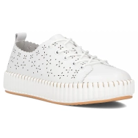 Leather shoes Filippo DP6761/25 WH white