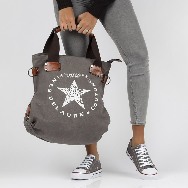 Ines Delaure handbag 1682691 grey