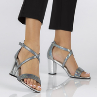 Sandals Filippo DS1276/22 SI silver