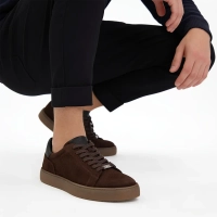 Leather Sneakers Filippo MP8272/26 D BR dark brown
